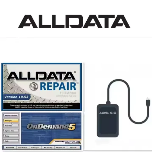 ALLDATA 10.53 Auto Repair Software – 1TB 24-in-1 Diagnostic Toolset | Complete Vehicle Wiring Diagrams, OEM Repair Manuals & Scanner Data on Hard Drive | All-in-One Workshop Solution for Cars & Trucks