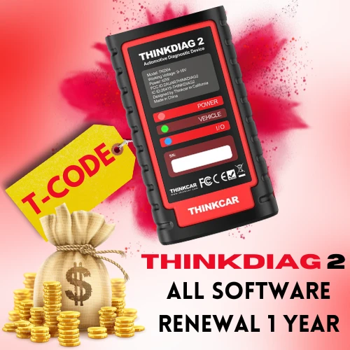 Thinkdiag2  T-CODE all softwere renewal 1year