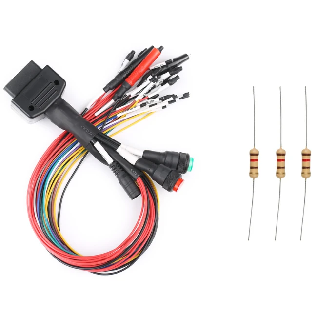 GODIAG Full Protocol OBD2 Breakout Tricore Jumper Cable – Latest Version for MPPS, KESS V2, FGTech, Byshut, DisProg, Bench Work