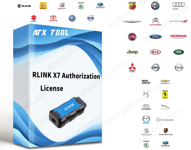 TOPDON RLink X7 Pass-Thru Diagnostic & Programming Interface for OEM Dealer Software